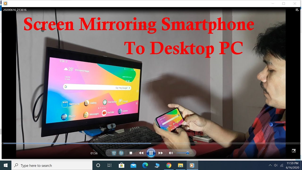 windows 10 phone screen mirroring