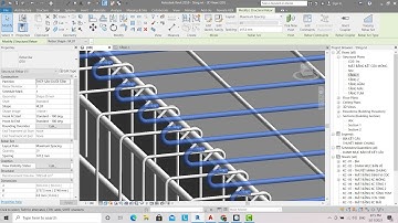 Revit kết cấu, bài 17: Uốn, chỉnh sửa đầu thép sàn