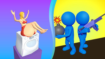 💞 💤 Squeezy Girl Vs They Are Coming in Max Level Gameplay iOS,Android New Update Trailer Game SLM9U7