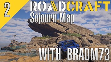 ROADCRAFT: Sojourn Map - Ep2: Better Solutions, Building Roads & Exploring Ruins!!