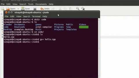 C++ Programming in Linux
