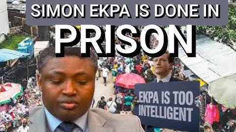 SIMON EKPA IS DONE IN PRĪSØÑ NOW A FREEMAN AS HE CELEBRATE IN VICTORY