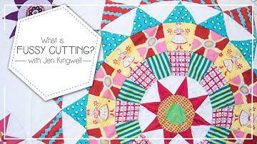 What is Fussy Cutting and How to Fussy Cut Quilting Fabrics by Jen Kingwell - Fat Quarter Shop