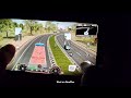 Truck driving in phone