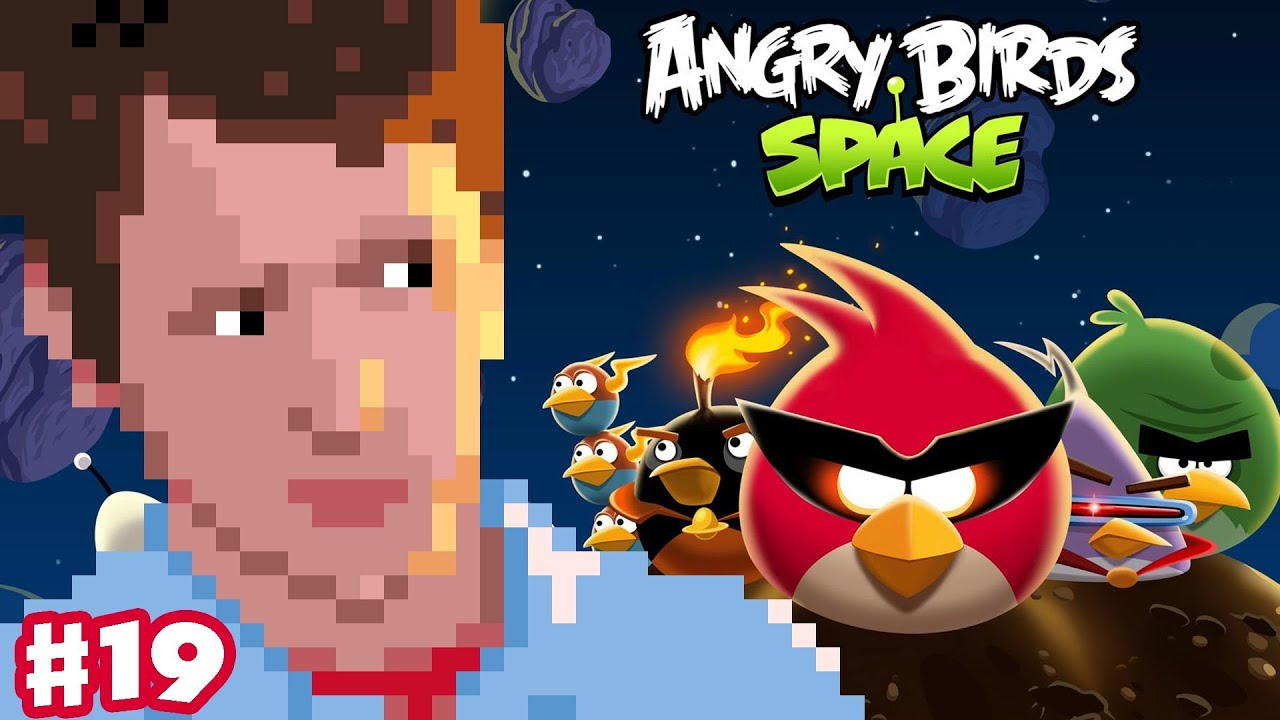 Angry Birds Space - Gameplay Walkthrough - Part 19 - Tetris