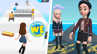CATWALK BATTLE & GOOD GIRL BAD GIRL#2 🎈 |  All Levels Gameplay Trailer Android IOS game🎮