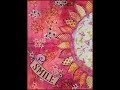 Art Journal / Mixed Media - Using Backings of Paper Napkins