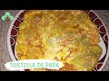 Tortilla de papa ,fácil y rápido!!!, para desayuno o cena