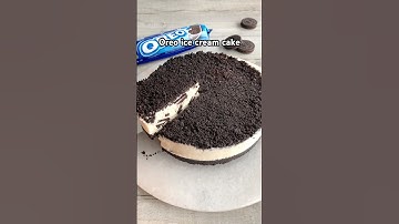 4-ingredient Oreo ice cream cake 😍