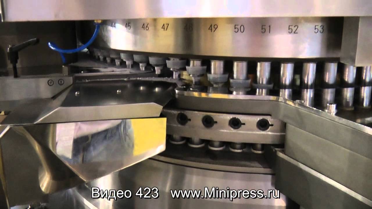 Кривошипная таблеточная машина