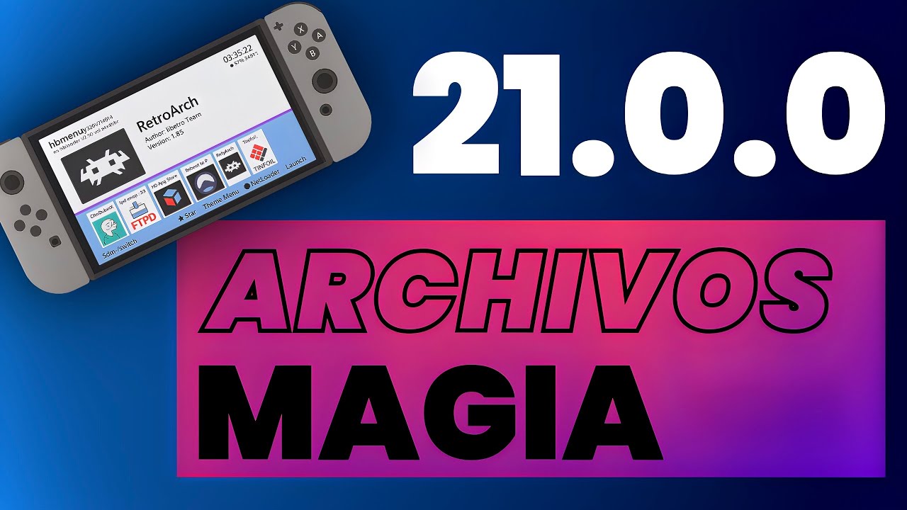 21.0.0 Ya compatible con MAGIA: Archivos BETA Funcionales 📂