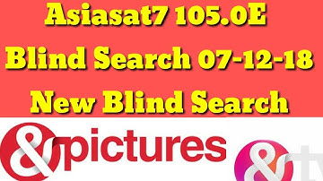 Asiasat7 105.0E Channel Blind Search