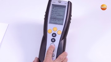 How to - testo 340 - Key Functions