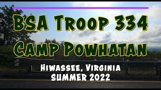 Troop 334 Summer Camp 2022