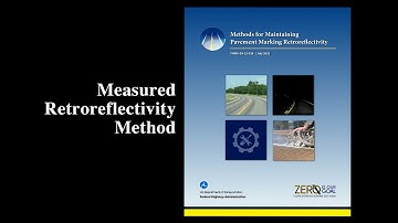 Measurement Method - Minimum Pavement Marking Retroreflectivity