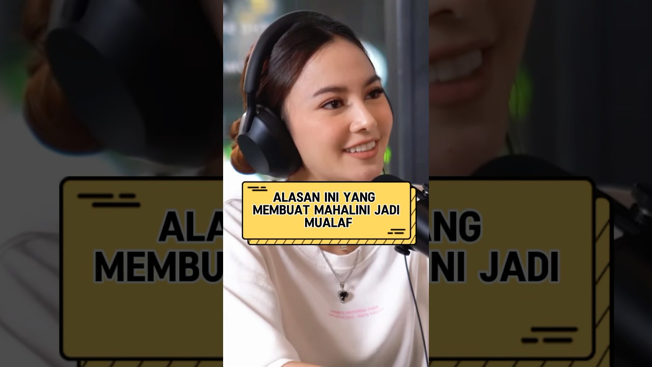 The reason Mahalini changed her religion #mahalini #rizkyfebian #short