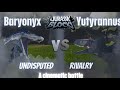 Undisputed rivalry, baryonyx vs Yutyrannus! Thanks to Rexal, JB cinematic, first ever from inferno