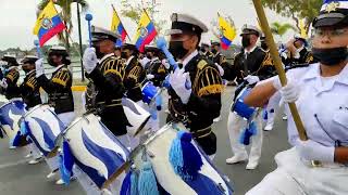 ''Academia Naval Amazonas'' Desfile en Samborondón del Peloton comando 2022