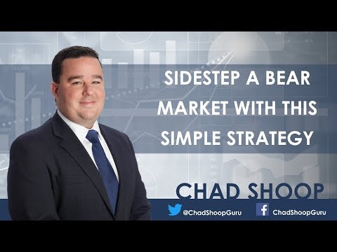 Sidestep a Bear Market With This Simple Strategy - Chad Shoop