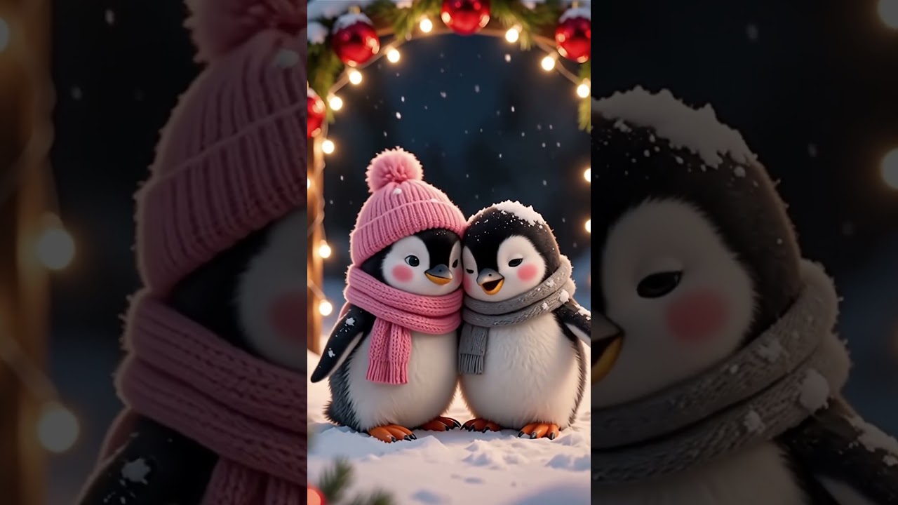 Penguin Cartoon | Couple Penguin  