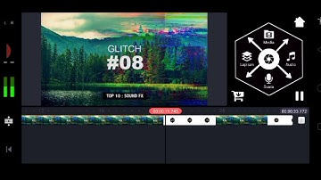 Tutorial | Cara Membuat Intro Glitch Di Android - Kinemaster