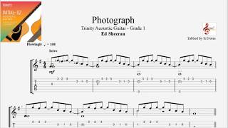 Photograph - Ed Sheeran - Trinity Acoustic Guitar - Grade 1