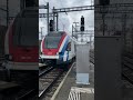 Arrivée d’une RABe 522 à Genève Cornavin