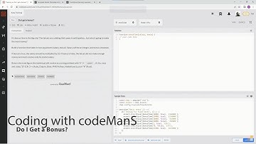 Codewars 8 kyu Do I Get a Bonus? JavaScript