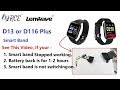 D13 / D116 Plus Smart Band - Common Questions, Parts and Issues