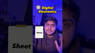 Digital Electronics Most Important Topics Sheet #multiatoms