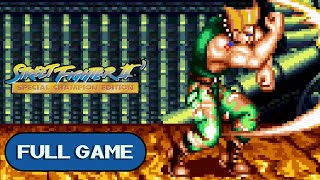 Street Fighter II': Special Champion Edition - SEGA Genesis Mega Drive Longplay