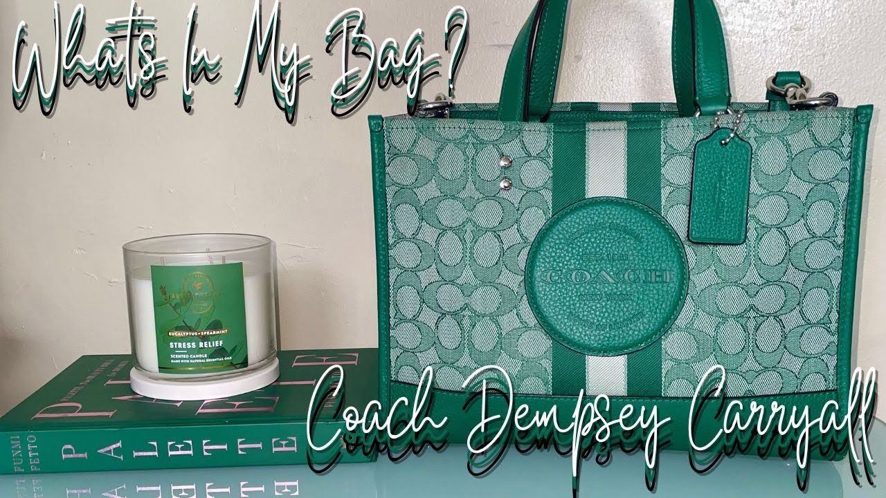 What's In My Bag? ft. Coach Dempsey Carryall | Different by Design