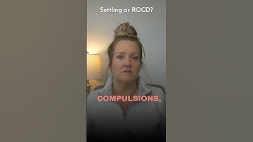 Settling or Relationship OCD?  #rocd #myocdcoach #ocdrecovery
