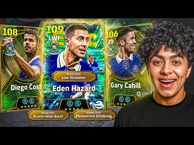 تفجير بكج هازارد الـ109 بـ3 مهارات.!🤯الحظ تاريخي في بكج اساطير تشيلسي !! 🔥 eFootball 27