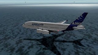 Airbus A380 Water Landing