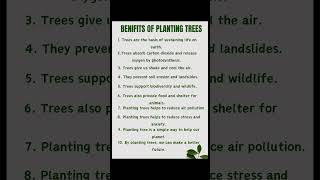Essay on importance of trees,#10 lines on importance of planting trees#shorts#trending shorts