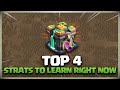 Top 4 th14 attack strategies you must learn right now clash of clans in coc