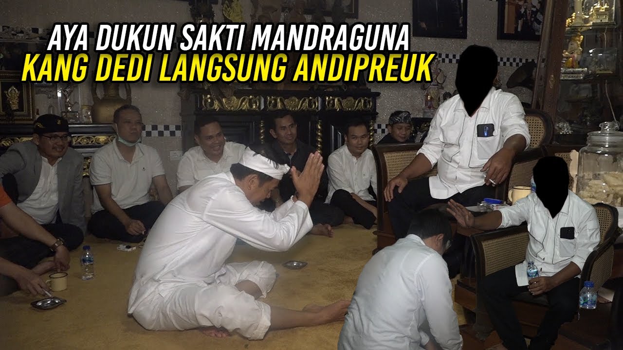 KANG DEDI RELA SUNGKEM DAN DUDUK LESEHAN | SAKING HORMATNYA PADA SOSOK DUKUN SAKTI INI