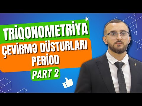 ✅️❗️👉Triqonometriya Çevirmə düsturları Period Bütün izahlar Qızıl qaydalar Mütləq izlə #buraxılış