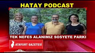 Toplumsal değeriyle bilinen parkın yapılaşmaya açılmasına Antakya Çevre Koruma Derneği olarak tepk..