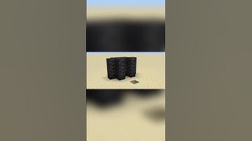 How to build a basalt generator #trending #minecraft #gaming #fypシ゚ #survivalmode #mcbe #shorts