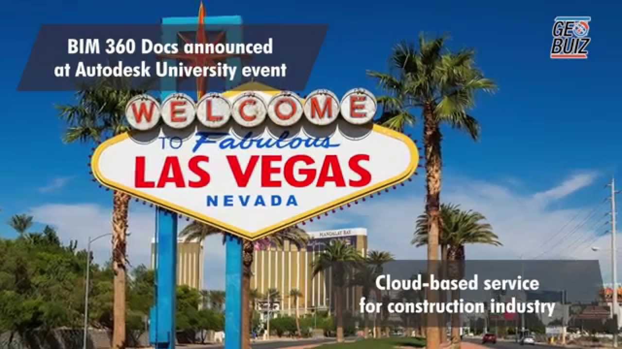 Autodesk BIM 360 Docs announced in Las Vegas - YouTube