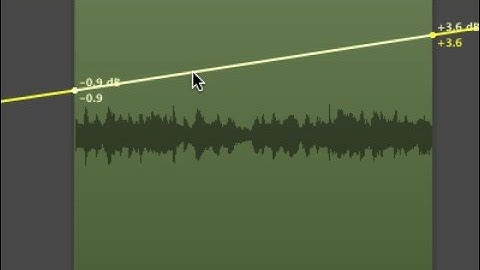 Logic Pro 8: Change Region volume