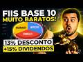 OS 3 MELHORES FIIS BASE 10 PARA INVESTIR? QUAL O MELHOR?