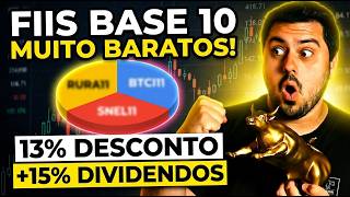 OS 3 MELHORES FIIS BASE 10 PARA INVESTIR? QUAL O MELHOR?