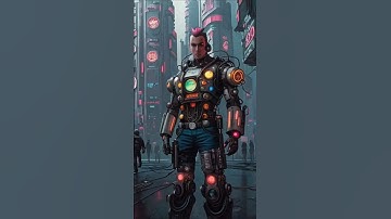 Anarchy in the Cyber Age  #cyberpunk #cyberpunk2077 #robot #robotics  #dccomics #marvel #superhero