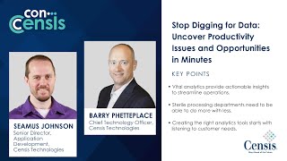 ConCensis | Stop Digging for Data: Uncover Productivity Issues and Opportunities in Minutes