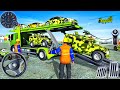 US Army Cars Transport Simulator 3D - Android GamePlay