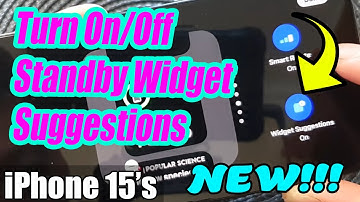 iPhone 15/15 Pro Max: How to Enable/Disable Widget Suggestions
