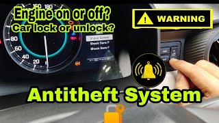 Anti theft Alarm system with demo test | car security system | ignis delta security system